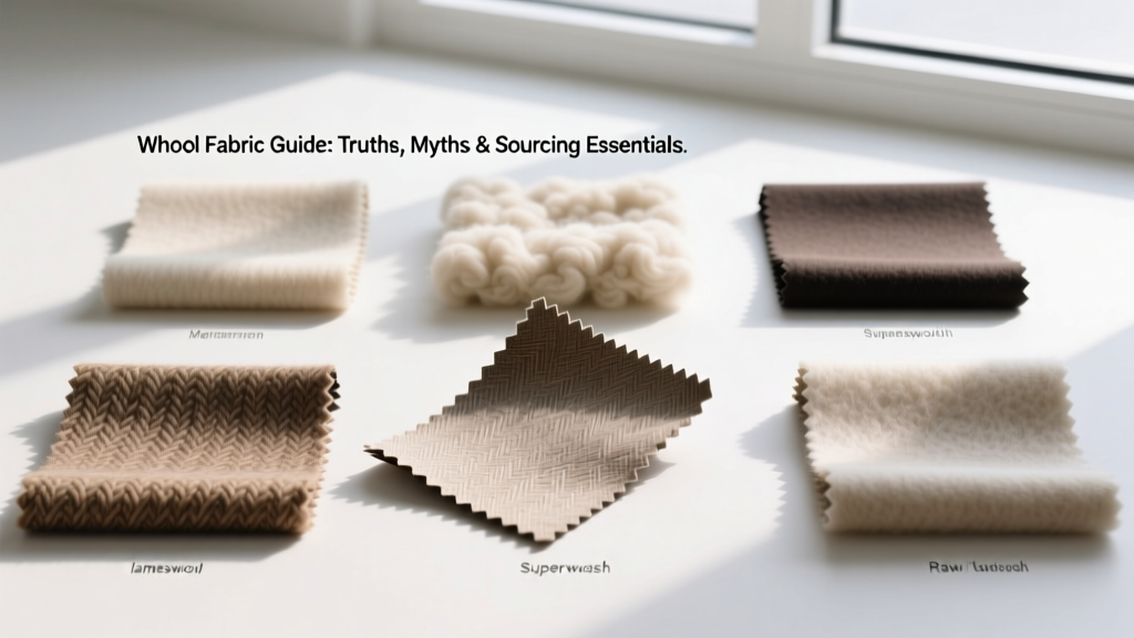 Whool Fabric Guide: Truths, Myths & Sourcing Essentials