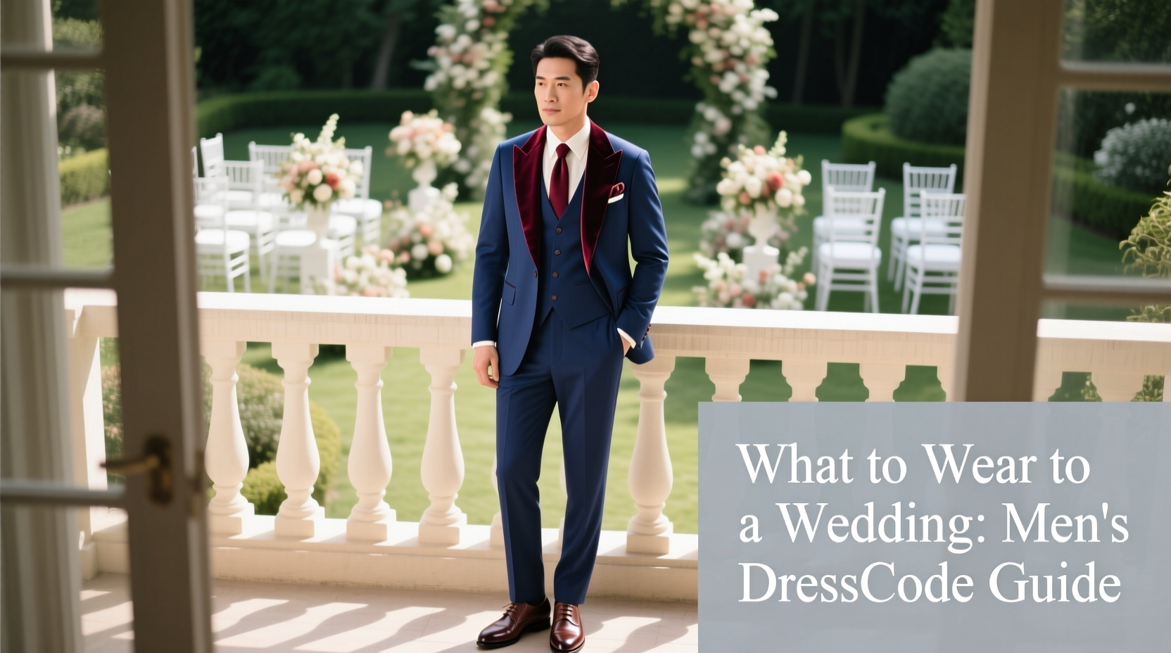 what to wear to a wedding men