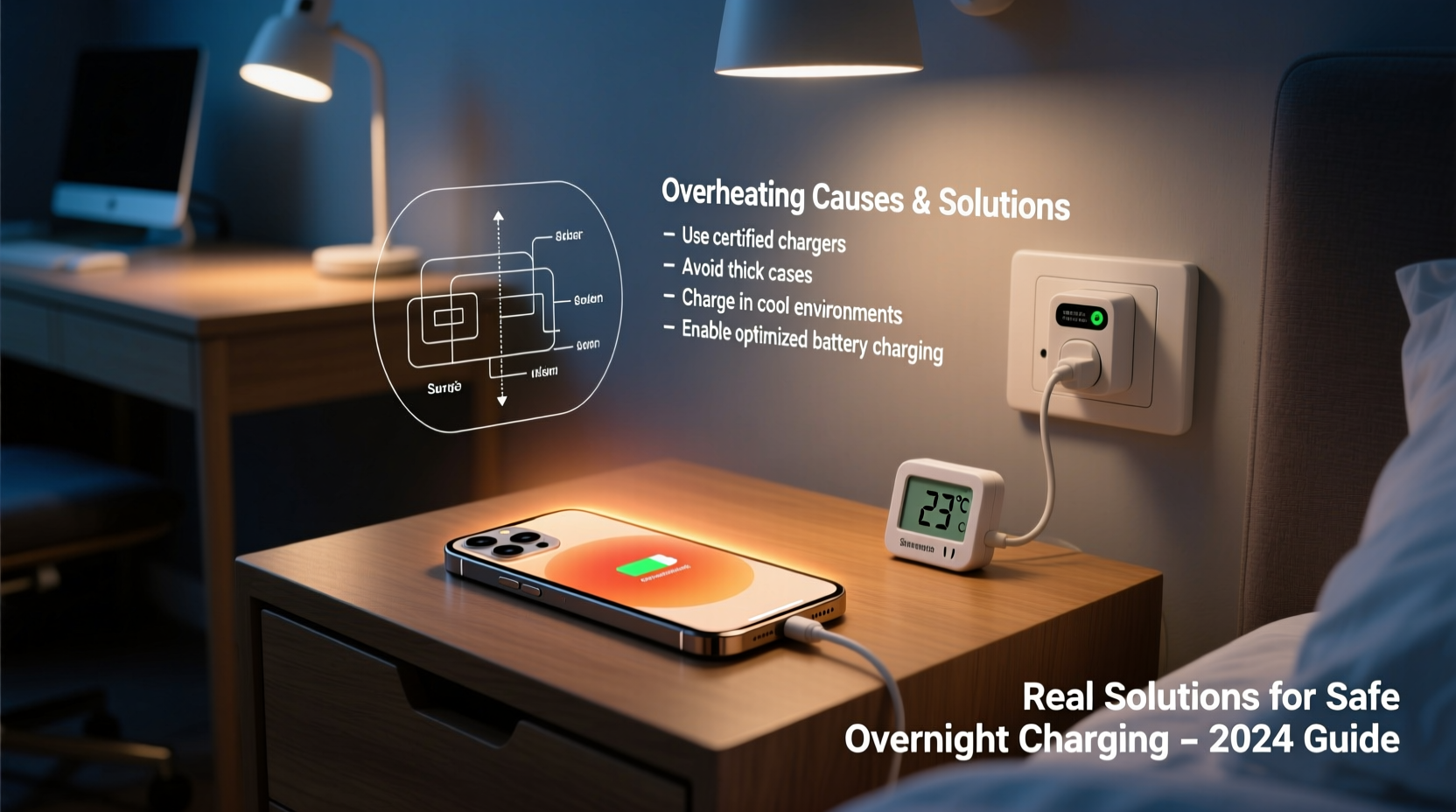 why does my phone get hot when charging overnight solutions that actually work