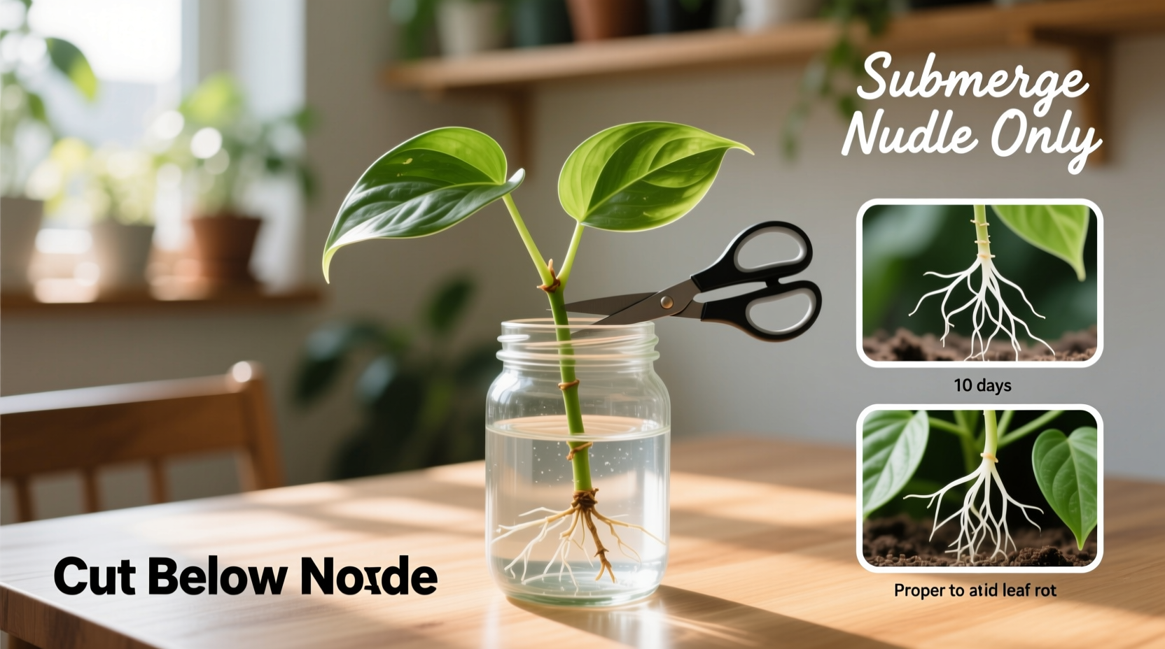 how to successfully propagate pothos plants in water a beginners guide