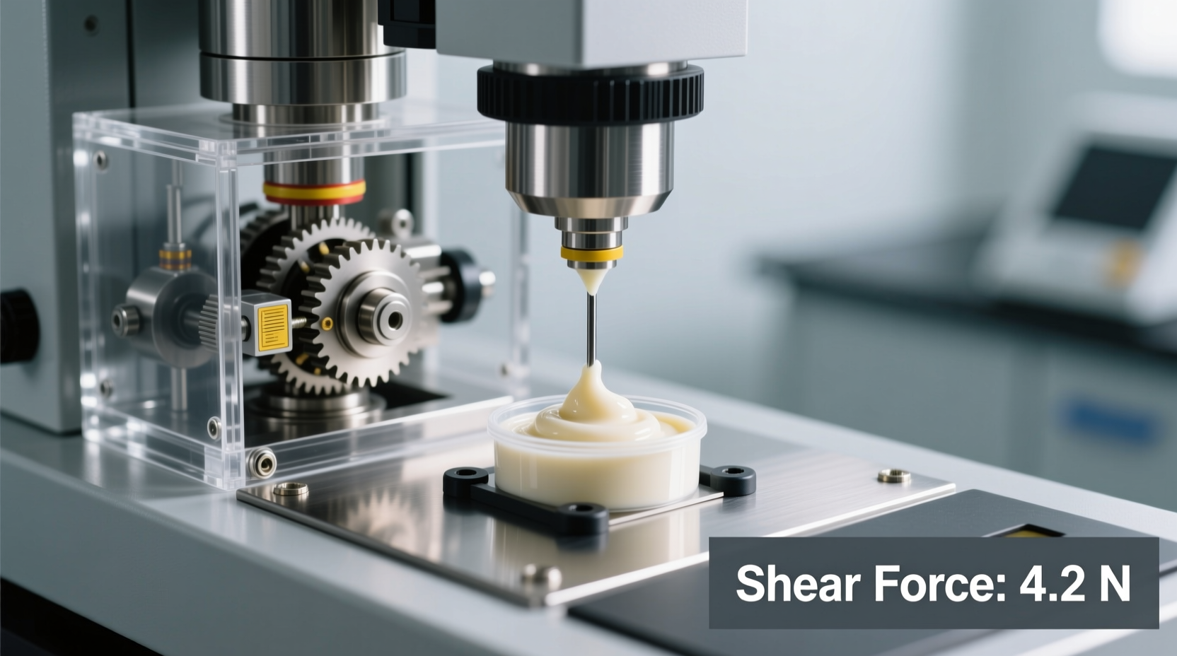 Food texture analysis equipment measuring shear force