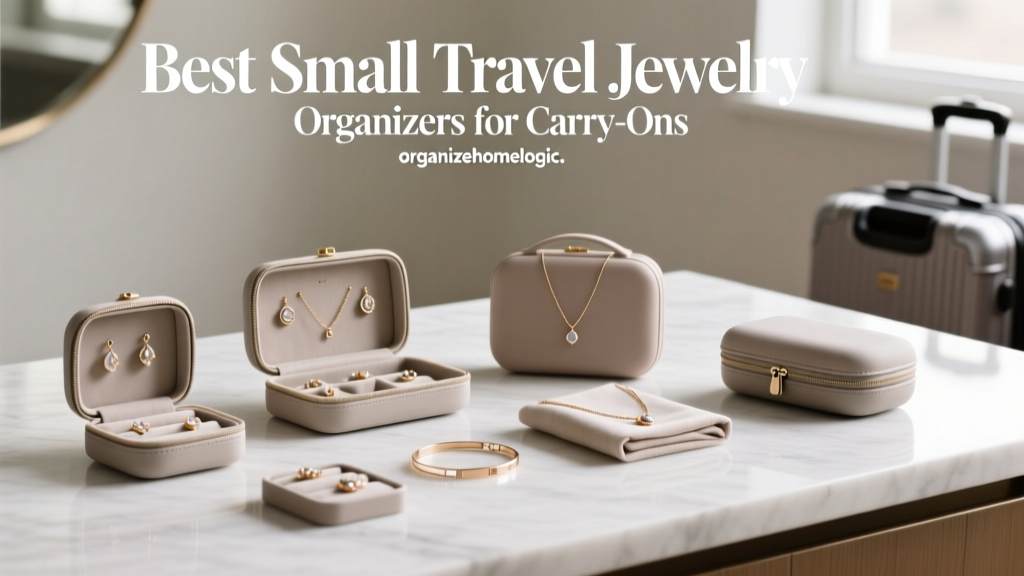 Best Small Travel Jewelry Organizers for Carry-Ons