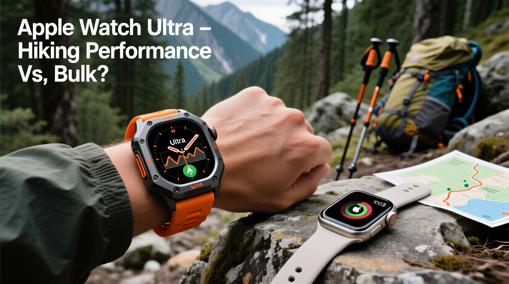 is the apple watch ultra really better for hiking or just bulkier