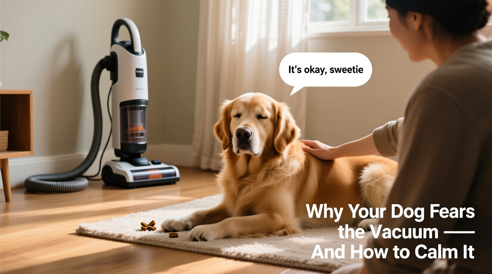 why is my dog suddenly scared of the vacuum practical calming tips