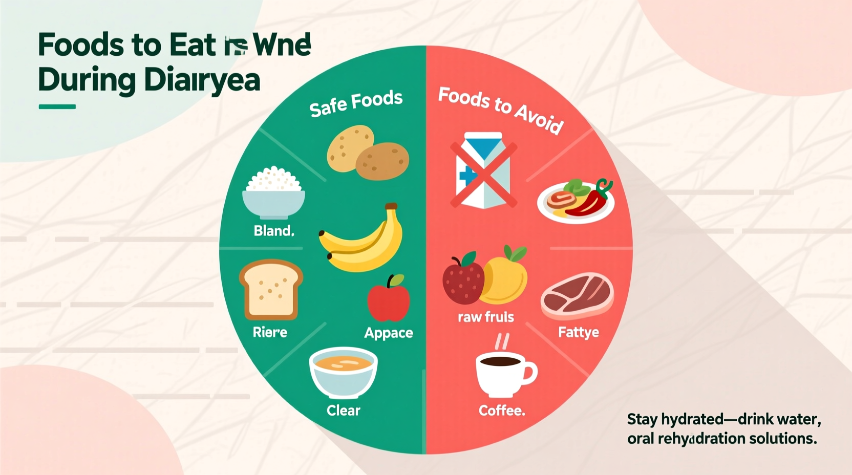 what foods can you eat when you have diarrhea