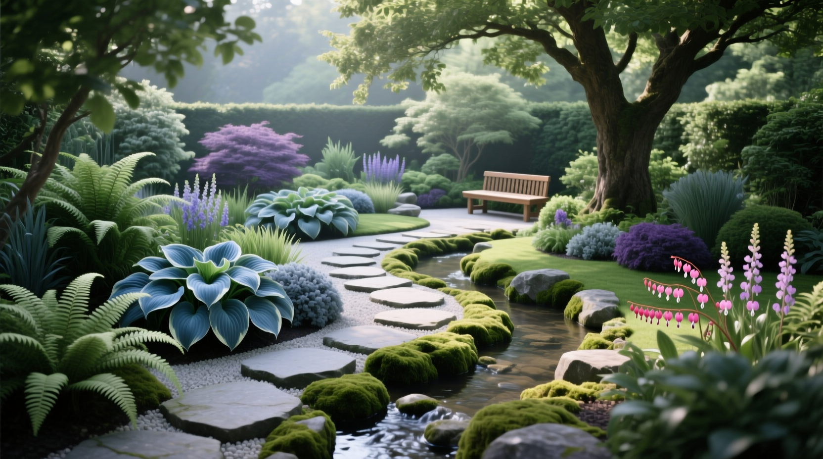 Garden Plan Partial Shade: 42 Plants & Step-by-Step Design Guide