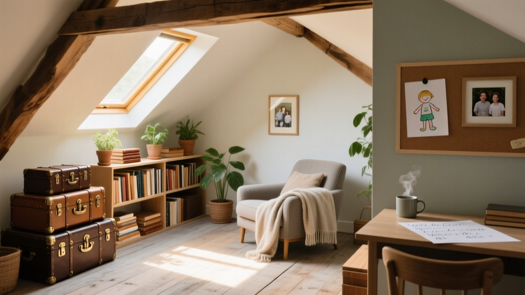 The Garret: Practical Solutions for Converting Attic Space into Functional Family Living Area