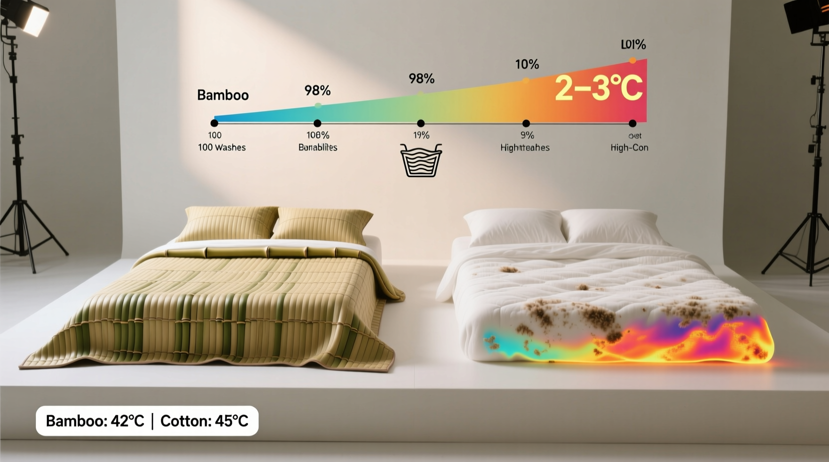 are bamboo sheets cooler than cotton and do they last through multiple washes