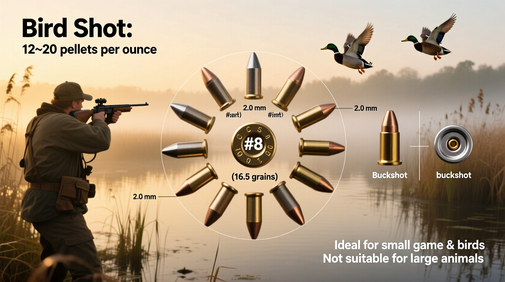 What Is Bird Shot? Definition and Hunting Uses