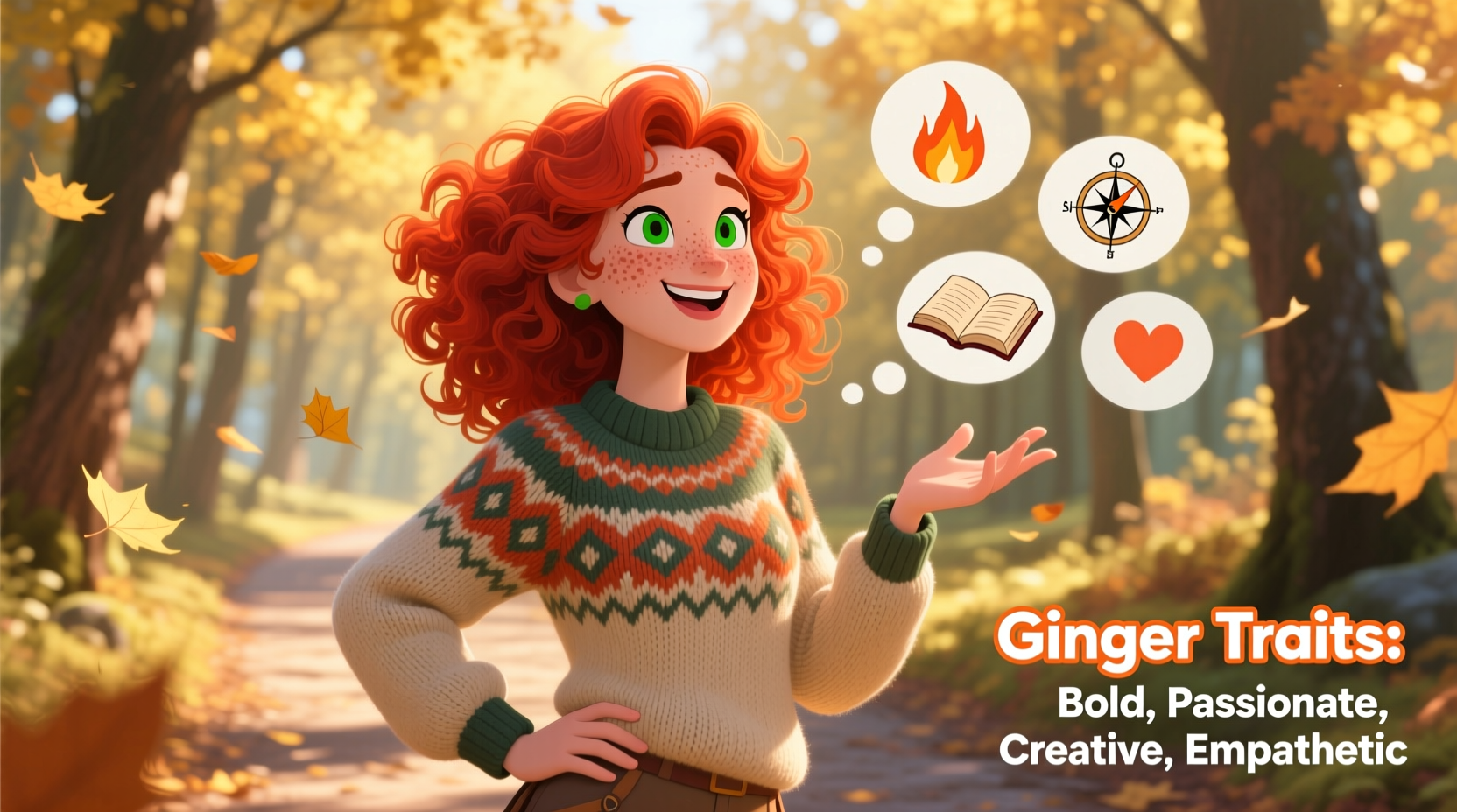 ginger character traits and personality explained