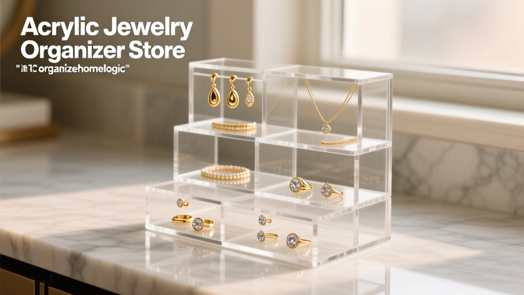Acrylic Jewelry Organizer at The Container Store