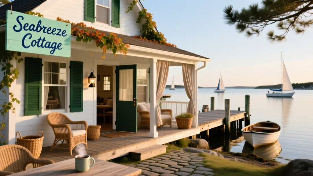 My Favorite Airbnb Boothbay Maine Cottage: A Year-Round Coastal Retreat on Spruce Point