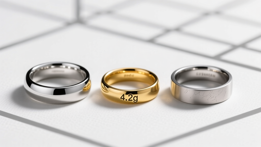 Men's Wedding Ring Weight: Platinum, Gold & Titanium (2026)