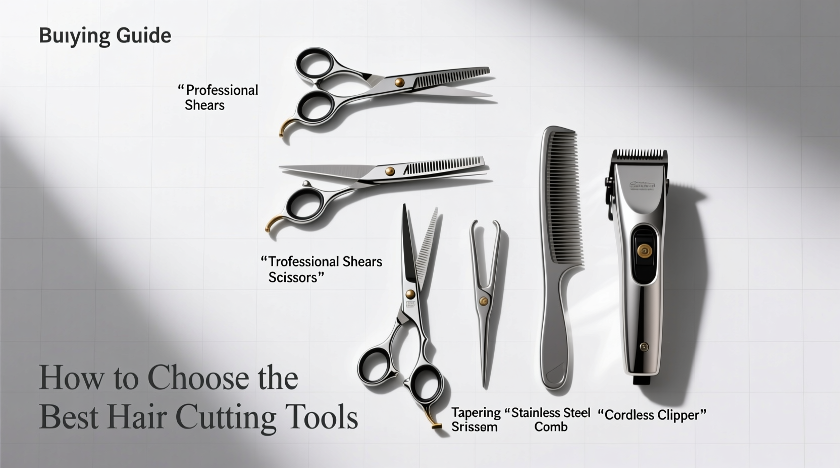 How to Choose the Best Hair Cutting Tools: A Complete Buying Guide