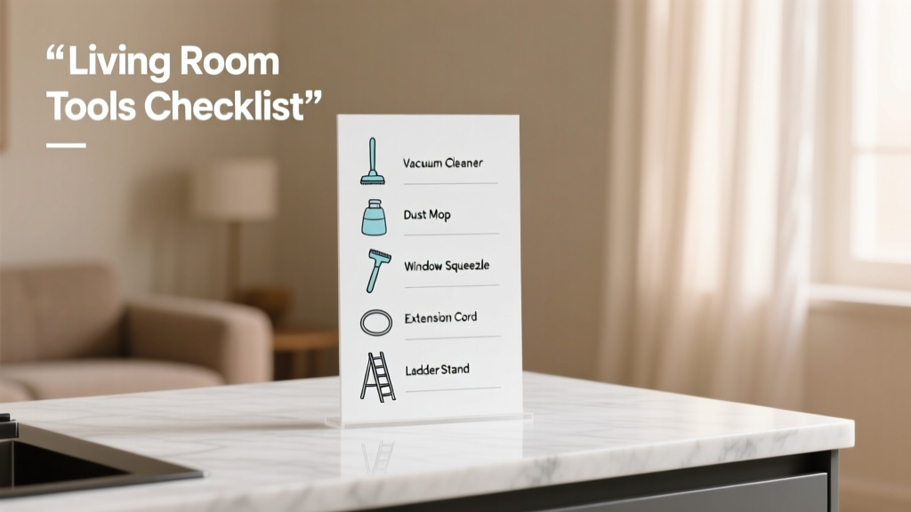 Living Room Essentials Checklist: Comfort & Function