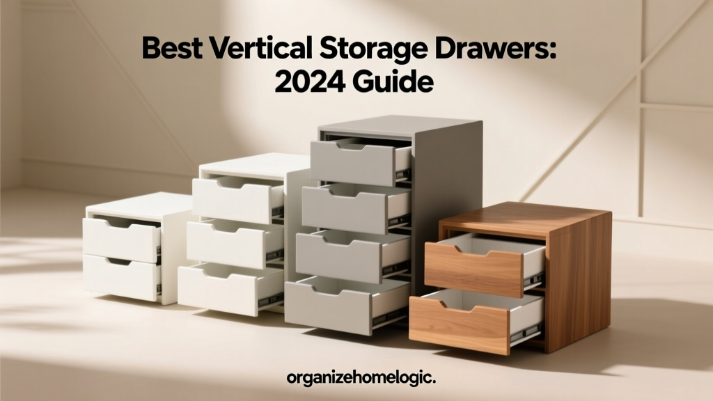 Best Vertical Storage Drawers: 2024 Guide