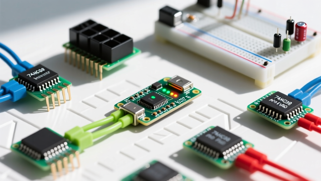 Understanding Logic Gates and Circuits: Voltage Thresholds, Fan-Out, and Real-World ICs
