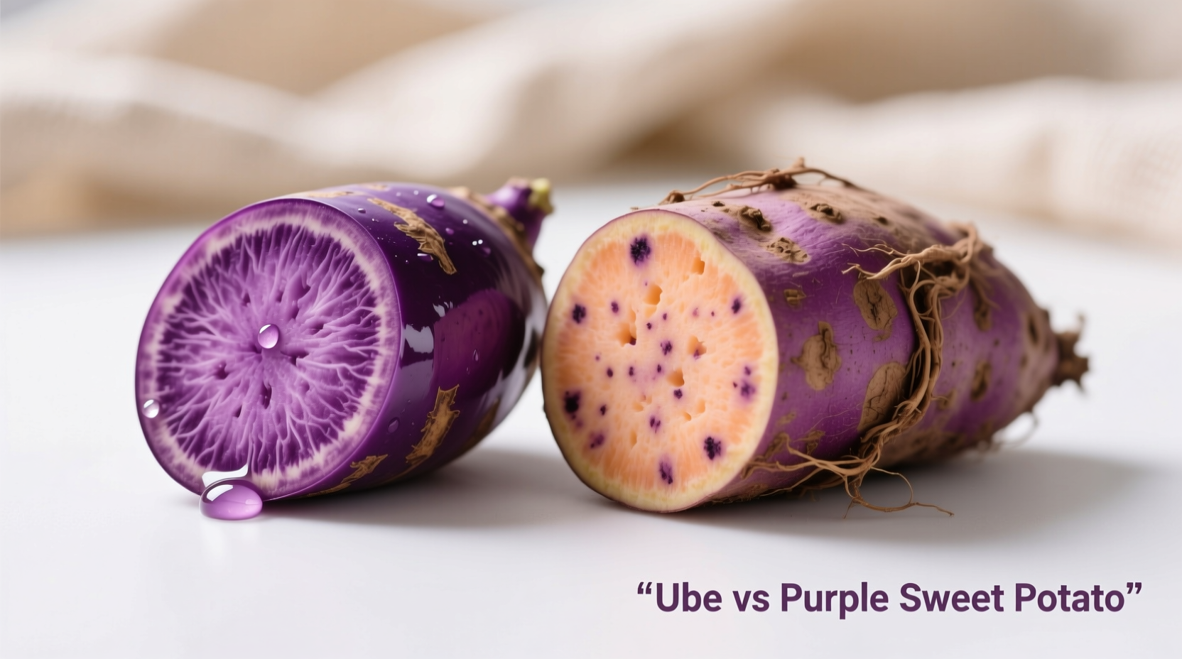 ube vs purple sweet potato