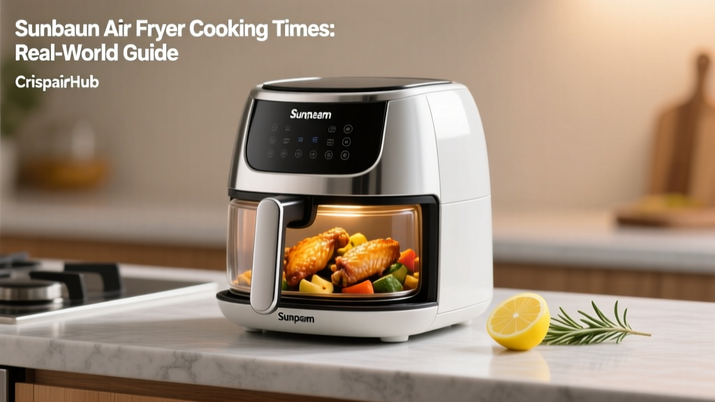 Sunbeam Air Fryer Cooking Times: Real-World Guide