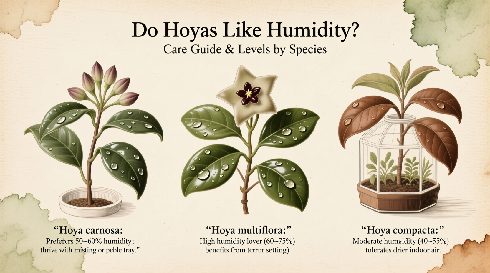 Hoya Humidity Guide: 5 Species Tips | TheHomeSprouts