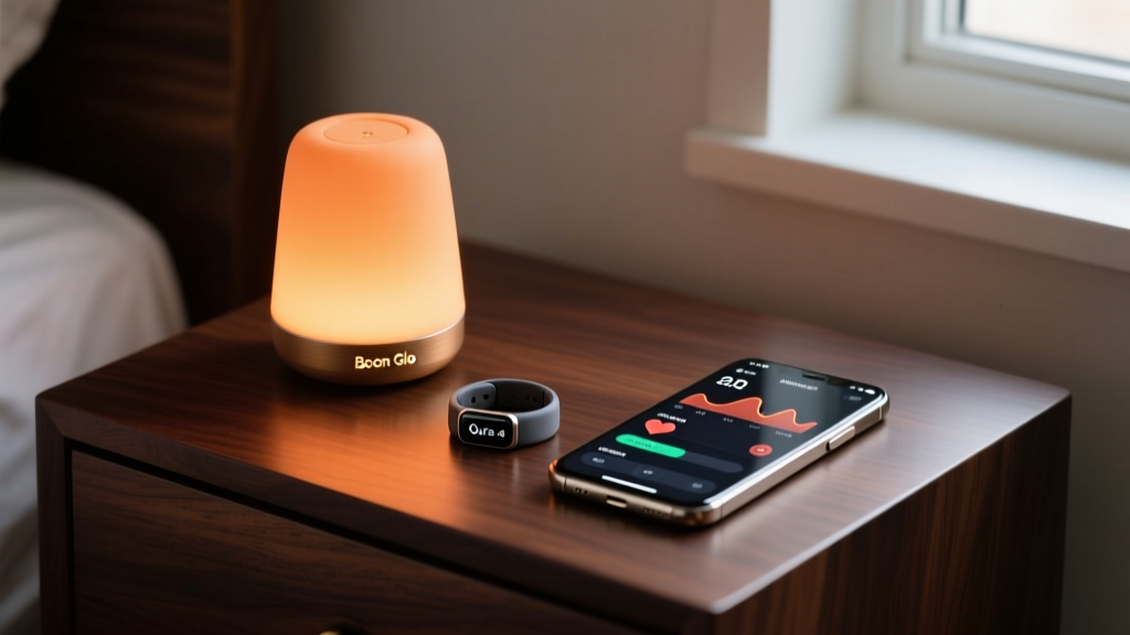 Boon Glo Nightlight: Boosting Oura Ring & Smartwatch Sleep Scores