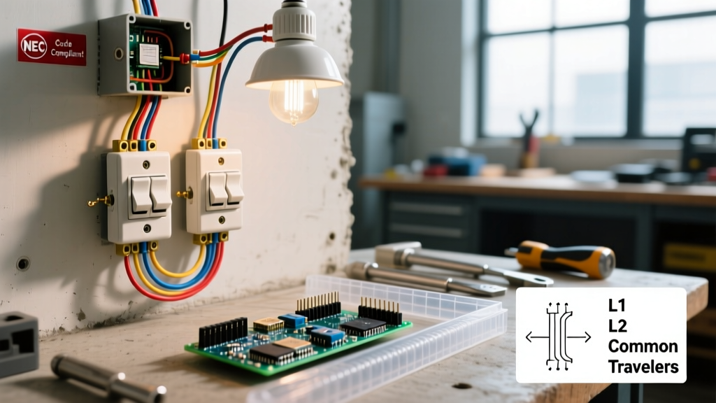 Safety Guide: Electrical Wiring Two Switches One Light Setup