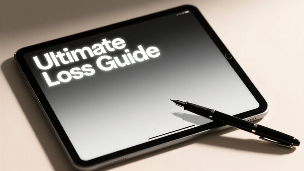 The Ultimate Loss Guide: Evidence-Based Strategies for Sustainable Weight Management