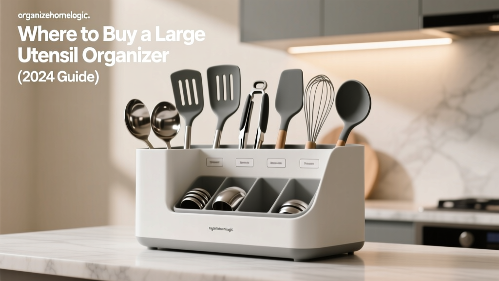 Where to Buy a Large Utensil Organizer (2024 Guide)