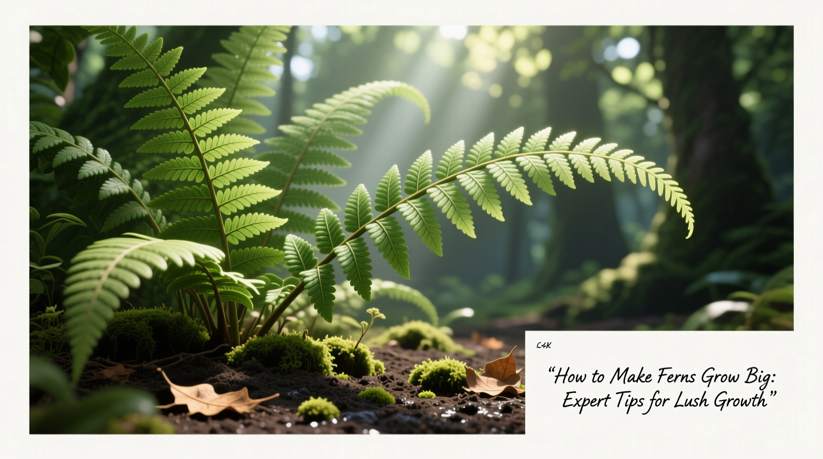 5 Secrets to Giant Ferns | TheHomeSprouts