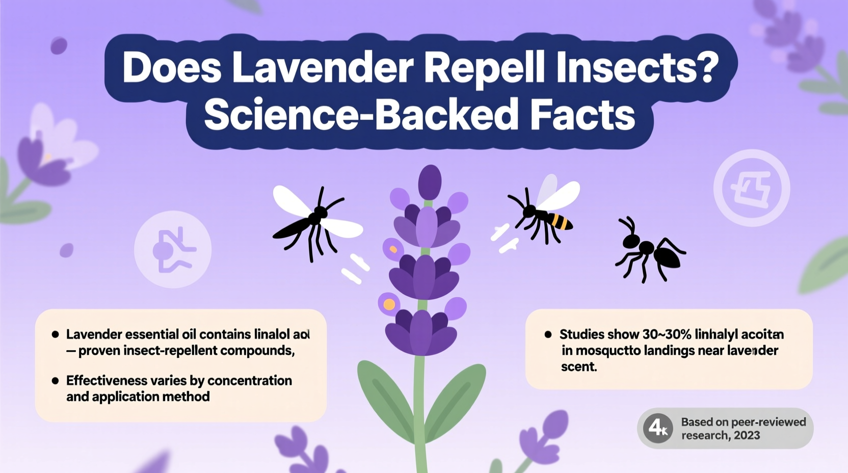 5 Insects Lavender Repels Naturally | TheHomeSprouts