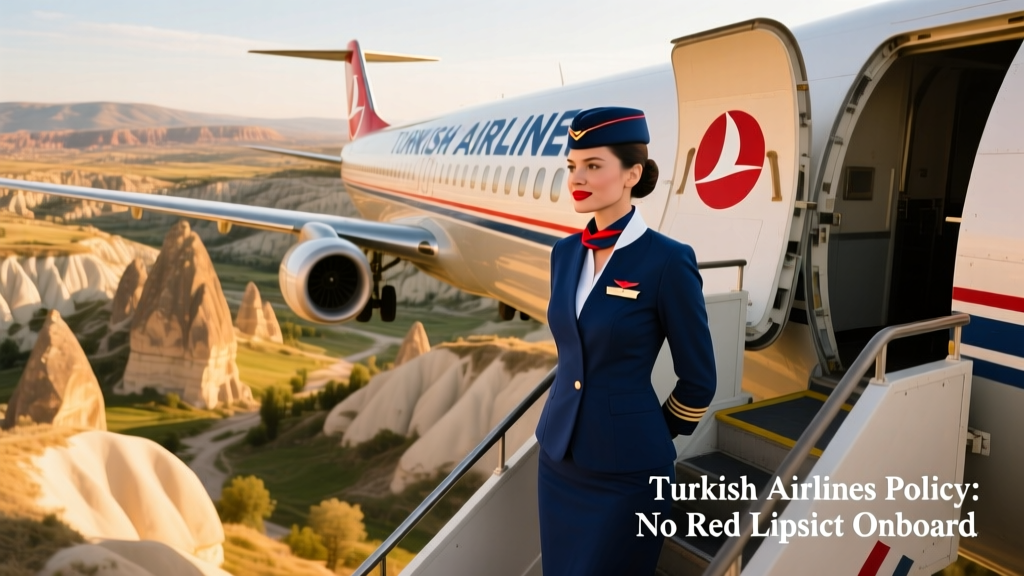 The Crimson Controversy: How Turkish Airlines’ Red Lipstick Ban Reflects Broader Uniform Policy Shifts