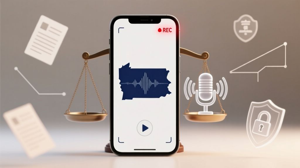 Pennsylvania 1-Party Consent: Recording Laws (2026)