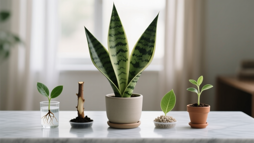 Non-Flowering Snake Plant Propagation Guide