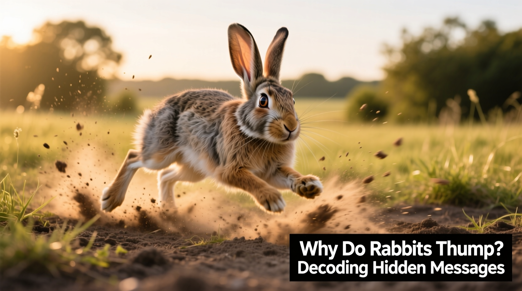 why do rabbits thump their feet decoding hidden messages