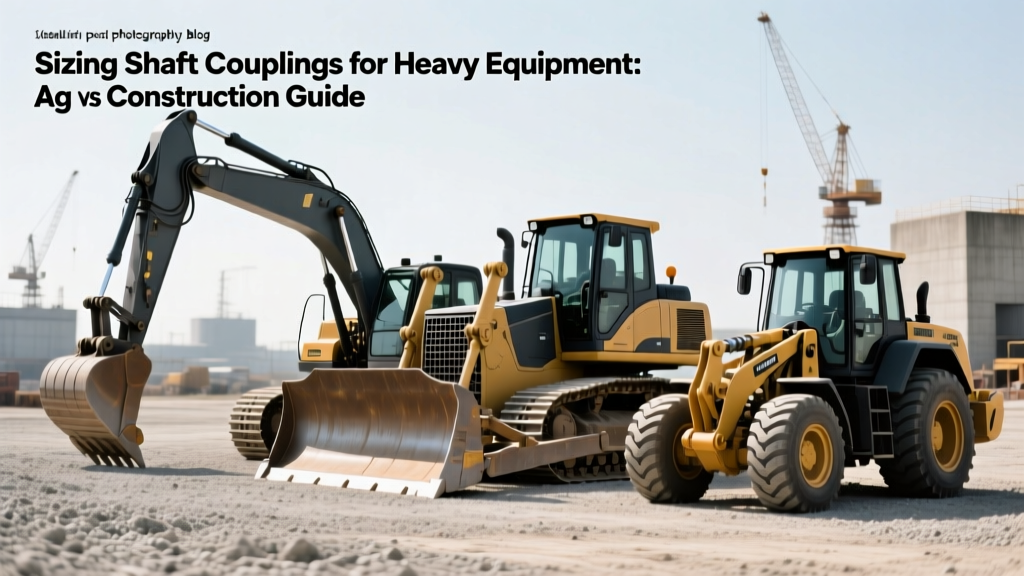 Sizing Shaft Couplings for Heavy Equipment: Ag vs Construction Guide