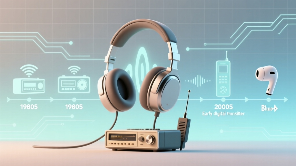 Wireless Headphones Invented: The 1960s Analog Breakthrough