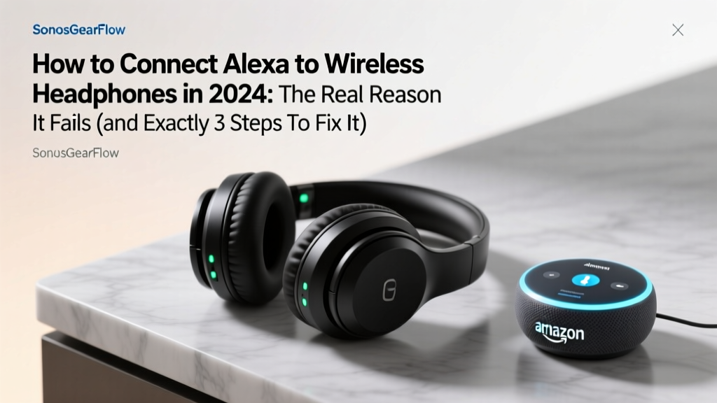 Alexa Wireless Headphones Setup: 3 Working Methods (2026)