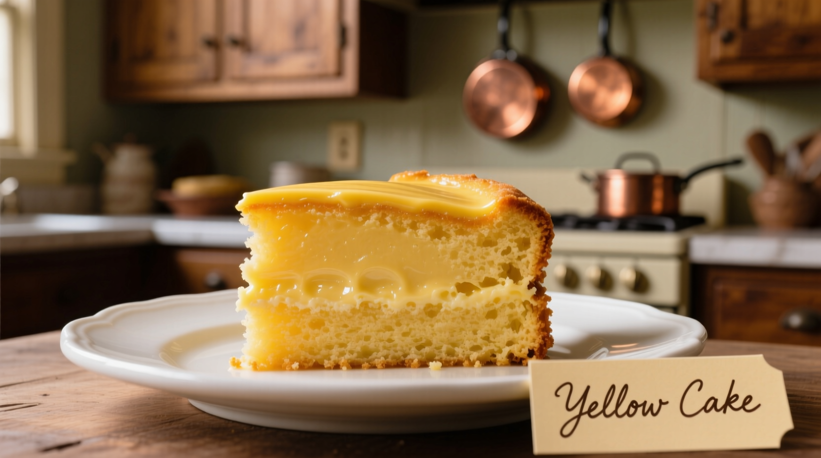 what flavor is yellow cake