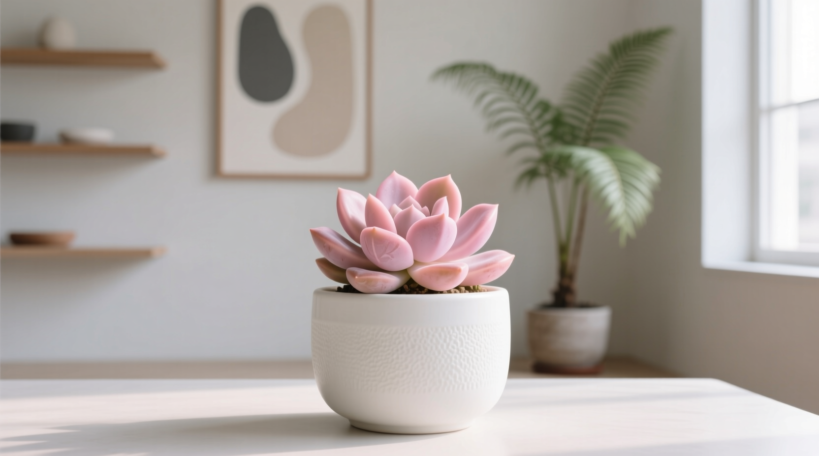 pink inch plant