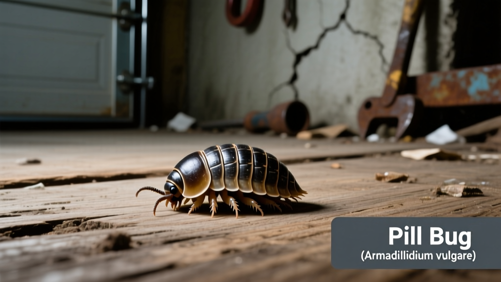 Pill Bugs in Garage: Identification and Control Guide