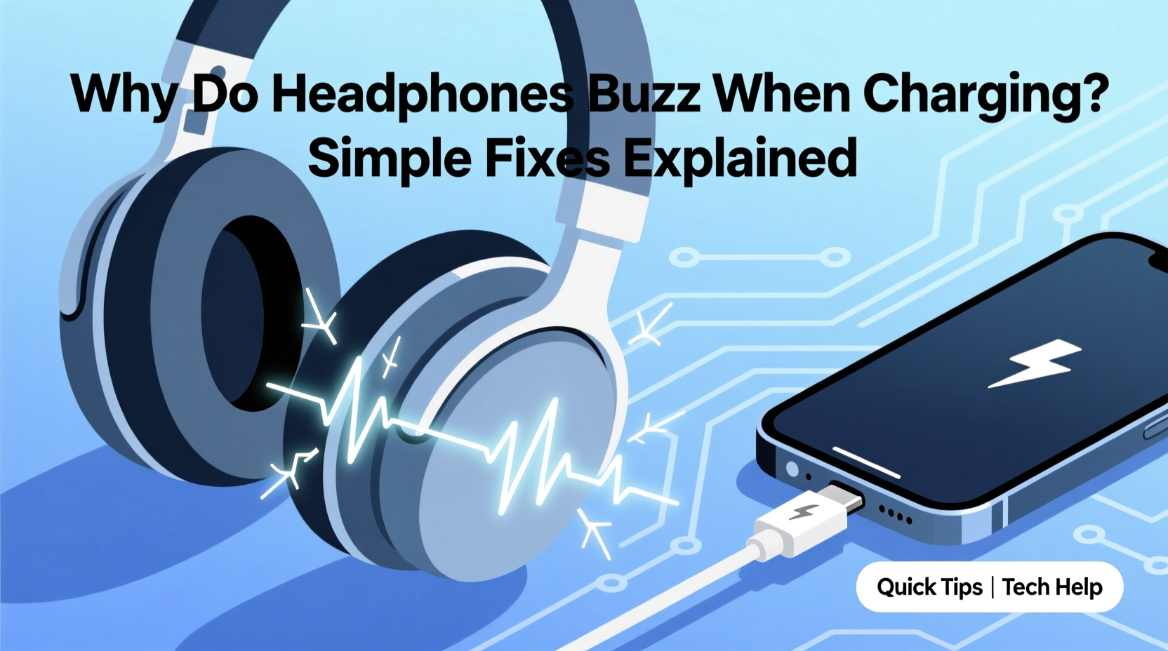 why do my headphones buzz when i charge my phone simple fixes explained