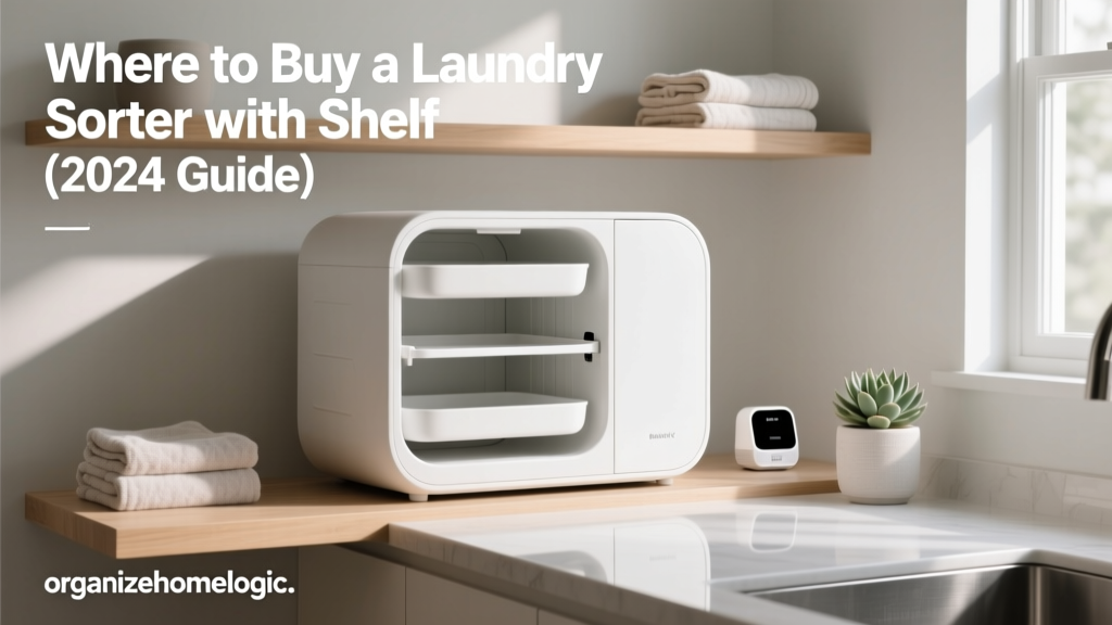 Where to Buy a Laundry Sorter with Shelf (2024 Guide)