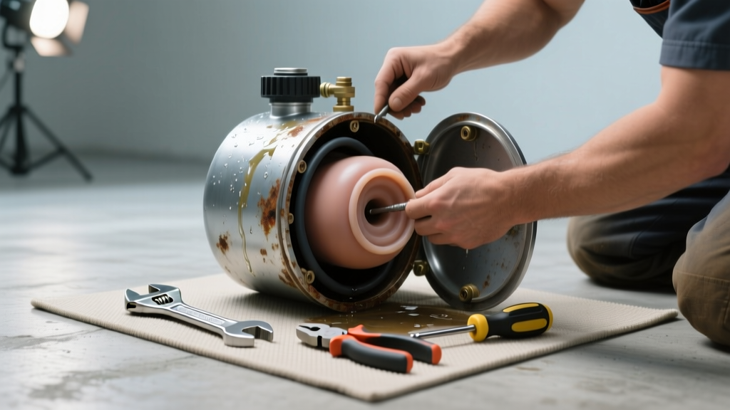 Replacing a Waterlogged Well Pressure Tank Bladder