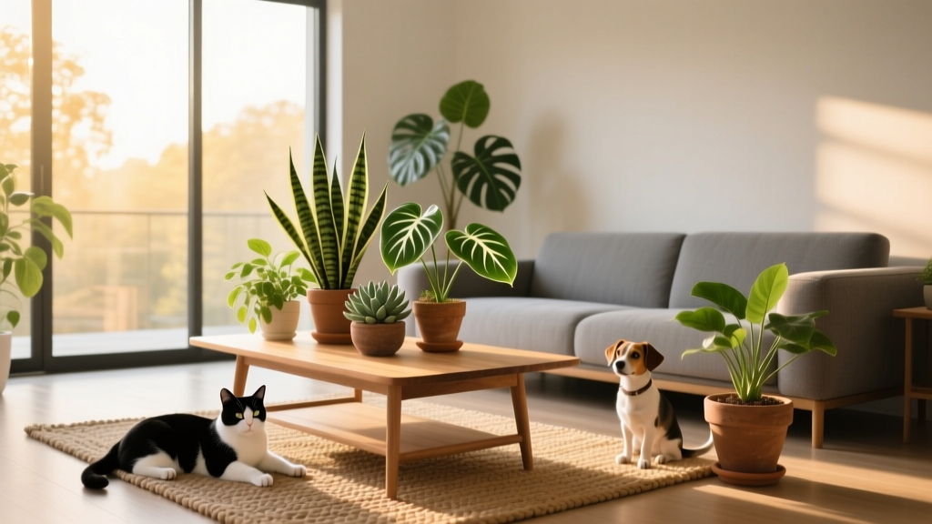 Pet-Friendly Indoor Plants: Sunlight Needs & Toxic Mistakes
