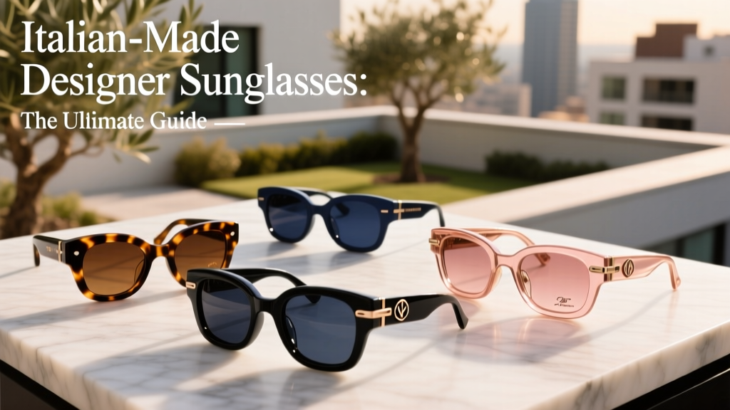 Italian-Made Designer Sunglasses: The Ultimate Guide