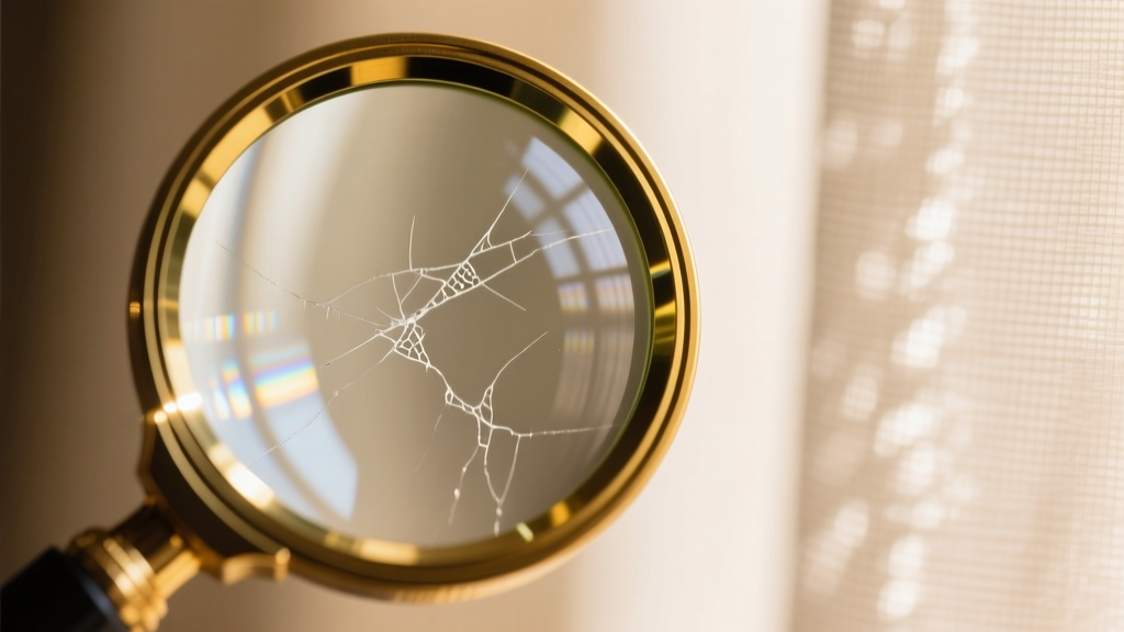 Macro shot of a 10x jeweler's loupe inspecting the prong settings of a diamond pavé band set in 14k rose gold under warm lighting.