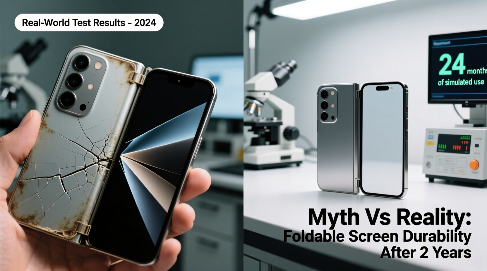 foldable phone screens durable or fragile myth vs reality after two years of use