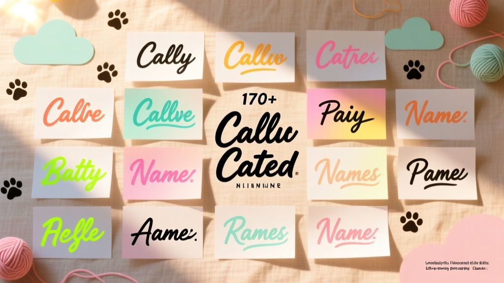 170+ Fun and Creative Calico Cat Names