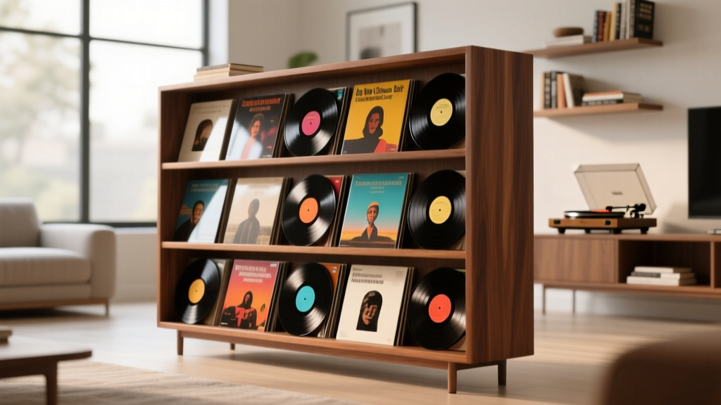 Best Vinyl Storage Shelf for Maximum Record Capacity