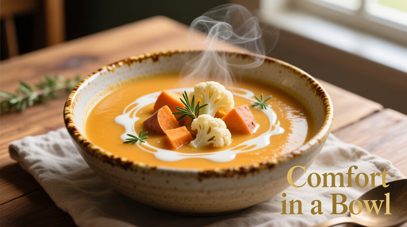 Perfect Cauliflower Sweet Potato Soup Recipe in 45 Minutes